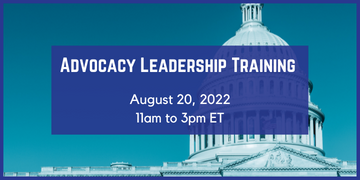 advocacy leadership training, August 20